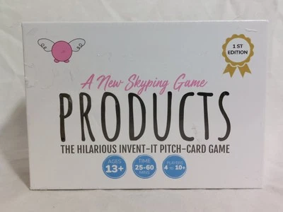 NEW Sealed 1st Edition Products Card Game by Skypig Invent Pitch with Misprint C - Image 1 of 4