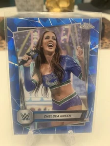 2025 WWE Topps Chrome Chelsea Green Blue Saphire #104 - Bild 1 von 2