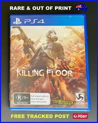 KILLING FLOOR 2 TWO Sony PlayStation PS4 First Person Shooter Zombie Game PAL Oz - image 1 of 4