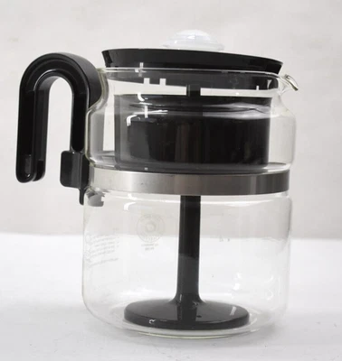 Cafetera Percoladora Estufa Vidrio Colección Café Brew Medelco PK008 8 Tazas Foto 1 de 4