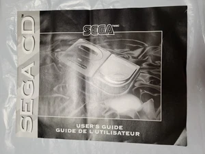 Sega CD User's Guide MANUAL ONLY Video Game Vintage - Picture 1 of 2