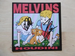 Melvins "Buzz Osbourne & Dale Crover" Autogramme signed CD Booklet "Houdini" - Bild 1 von 1