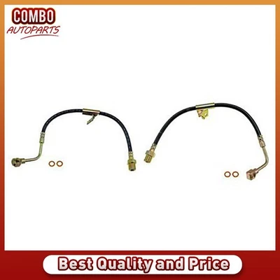 Front Left Right Brake Hydraulic Hose for 1983-1990 Chevrolet S10 S10 Blazer - Image 1 of 4