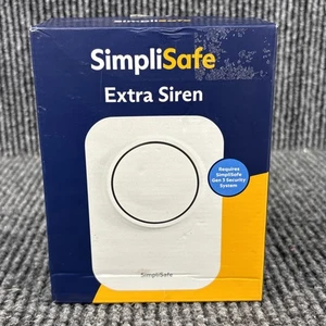 SimpliSafe - Sirena auxiliar inalámbrica - Blanca - Imagen 1 de 3