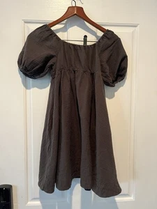 Treasure&Bond Nordstrom gray cotton dress girls, size M (8/10) - Picture 1 of 5