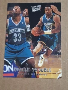 1994 ALONZO MURNING FLEER ULTRA DOUBLE TROUBLE NBA CARD #6 HORNETS MIAMI HEAT - Photo 1/3