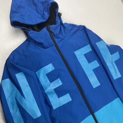 Chaqueta Neff con Capucha Soft Shell Para Hombre’s M Forrada de Vellón Interior Bolsillo Media Foto 1 de 4