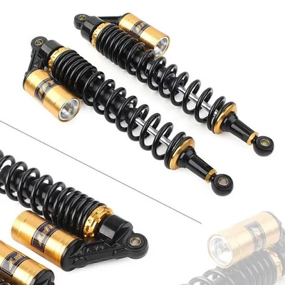 Fit Yamaha Suzuki Kawasaki 17.32"/440mm Shock Absorber Suspension Motorcycle ATV - Image 1 of 4