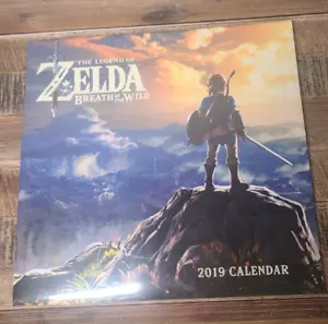 Calendario The Legend of Zelda Breath of the Wild 2019 sellado (nuevo) - Imagen 1 de 11
