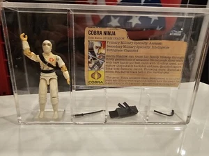 2X GI JOE Acrylic Display Case For Figure -Free Ship - Picture 1 of 15