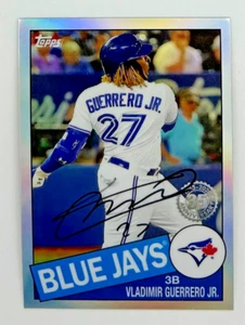 Vladimir Guerrero Jr. Autographed 2020 Topps Chrome 35th Anniversary Card - Picture 1 of 2