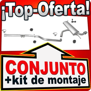 Silienciador para SEAT LEON / ALTEA 1.6 TDI 1.9 TDI DESDE 2004 CON CHROM Escape - Imagen 1 de 1