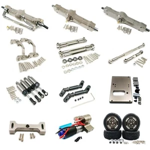 For WPL C14 C24 Off-road 1:16 Rc Crawler Car Aluminum metal Upgrade parts Titani - Picture 1 of 90