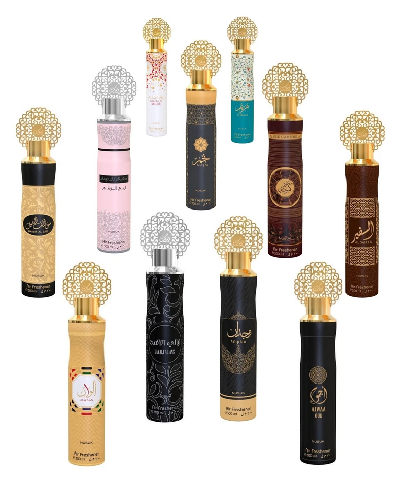 10x room spray 300ml Arabic room perfume air freshener fragrance spray perfume mix - Image 1 of 1