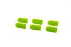 6x USB Type A Anti Dust Protection Cover From Silicone IN Green