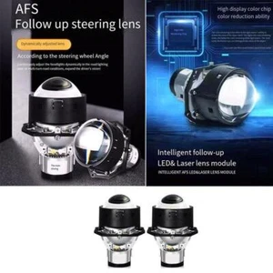 AFS LED Dual Projector Lens Follow Up Steering Laser Lens Module Corner Assist - Picture 1 of 11