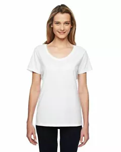 Camiseta Hanes Ladies' X-Temp® Performance Cuello en V Wicking S-3XL 42V0 - Imagen 1 de 42