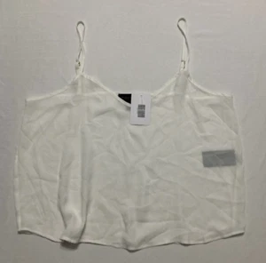 Donnakaran Top Spaguetti Straps White S - Picture 1 of 4