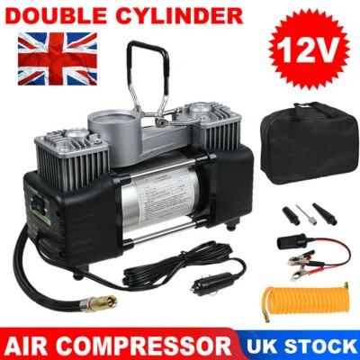 Van 4x4 SUV Bus Heavy Duty 150psi 12v Hi Speed Air Compressor Tire Inflator Pump - Image 1 of 4