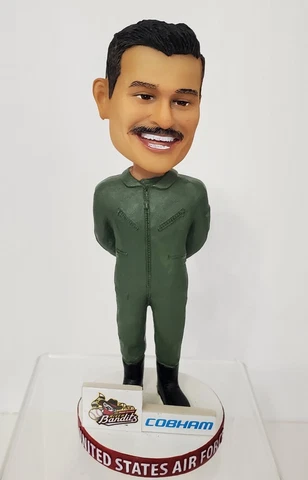 Quad Cities River Bandits United States Air Force SGA Bobblehead No Box Cover