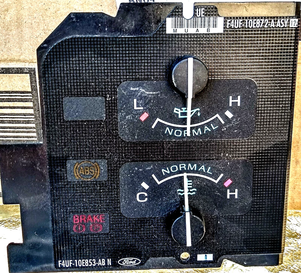 Medidores PSI de temperatura y presión de aceite Ford Bronco II Explorer Ranger 89-94 Foto 1 de 4