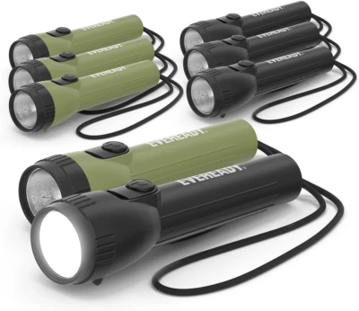 Linterna LED Eveready (paquete de 8) linternas brillantes confiables para uso general Foto 1 de 4