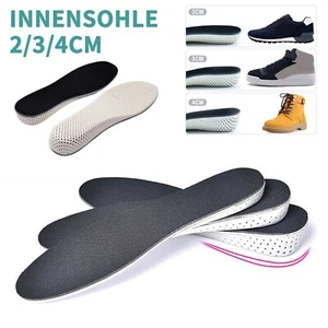 Erhöhung Einlegesohle Fersenkissen Höhe Taller Pad Erhöhen Schuheinlagen 2-4cm - Bild 1 von 15
