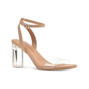 Wild Pair Zainey Womens Dress Sandal Clear Vinyl US Size 7 M - Picture 1 of 3
