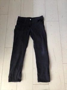 M&co Size 12 Navy Blue Trousers/jeans - Picture 1 of 6