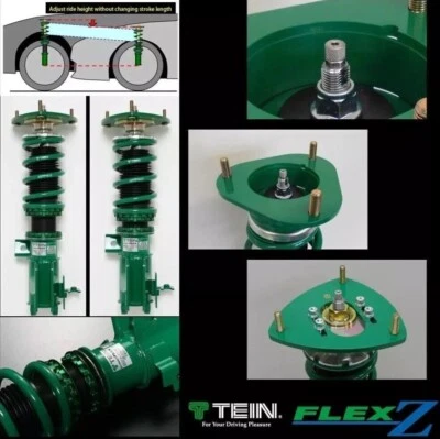 Tein Fits 95-02 Nissan Skyline GT-R (BNR33/BNR34) Flex Z Coilover Kit - Image 1 of 2