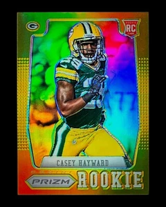 1ST YEAR - 2012 Panini PRIZM GOLD /10 - GOLD #10/10 - Casey Hayward RC #245 - Picture 1 of 4