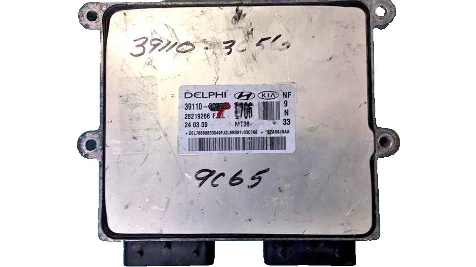 Ordenador ecu ecm 39110-3C766 2009-2010 Hyundai Sonata Foto 1 de 1