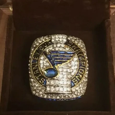 2019 JOSTENS ST. LOUIS BLUES STANLEY CUP CHAMPIONSHIP O’REILLY SIZE 8.5 MEN RING Cover