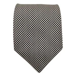 MARC ANDREW Gray Houndstooth Silk Tie Made In Canada 58"-3.9" EX COND - Picture 1 of 6