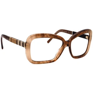 Burberry Sunglasses Frame Only B 4173 3612/13 Brown/Plaid Square Italy 58 mm - Picture 1 of 6