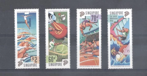 (887695) Olympics, Swimming, Tennis, Singapore Cover