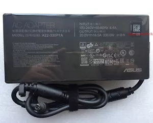 Nuevo Original ASUS ROG Scar i9-12950HX 3080TI A22-330P1A 20V 16.5A 330W Adaptador@@ - Imagen 1 de 5