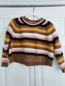 Madewell Women's Cropped Knit Sweater Size S