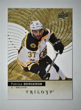 2017-18 17-18 Upper Deck UD Trilogy Base #44 Patrice Bergeron