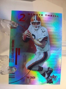 2001 Fleer Ultra 2 Minute Thrill Football Card #11 TT Tim Couch (82355) - Imagen 1 de 2