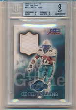 1999 Fleer Focus Cecil Collins  "Feel the Game" BGS 9 BGS