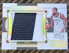 2022-23 Panini National Treasures Kevin Durant Gold Colossal GU Patch #5/10 