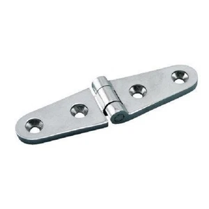 AISI 316 Stainless Steel Solid Cast Boat Strap Hinge 4" x 1" - Bild 1 von 2