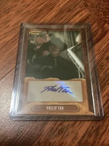INDIANA JONES HERITAGE AUTOGRAPH CARD PHILIP TAN 2008 TOPPS - Picture 1 of 2