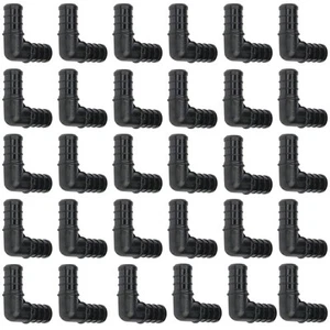 30 Pack 1/2" PEX Fittings,1/2" Inch Pex Elbow Fittings Pex Fittings Poly Plas... - Picture 1 of 6