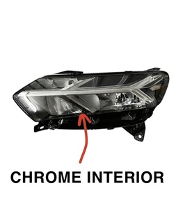 For Dacia Sandero 2021-2024 Front Left Chrome Interior LED Headlight 260602888R - Picture 1 of 4