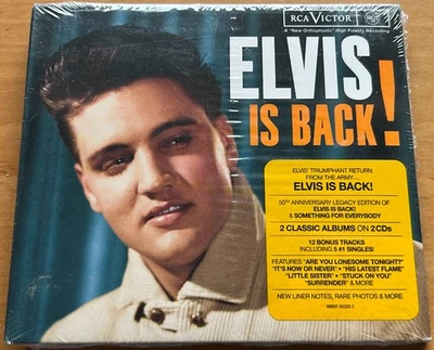 Elvis Presley - ELVIS IS BACK! - 2CD Box Set -  Legacy Deluxe Edition - NEU/OVP! - Bild 1 von 3