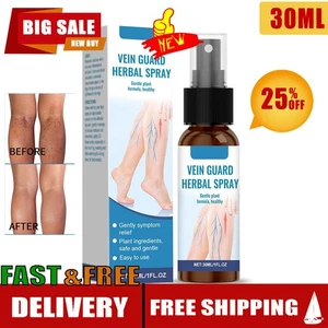 30ml Varicose Veins Spray Veins Treatment Spray for Legs Natural Herbal U K, - Picture 1 of 16
