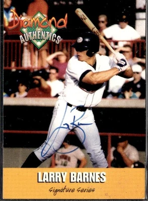Diamond Authentics Autograph Larry Barnes #8 - Image 1 of 2