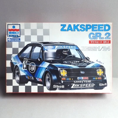 Senza decalcomania / Esci Ertl 1/24 Zakspeed Gr.2 Ford Escort Race Car Plasti... - Immagine 1 di 4